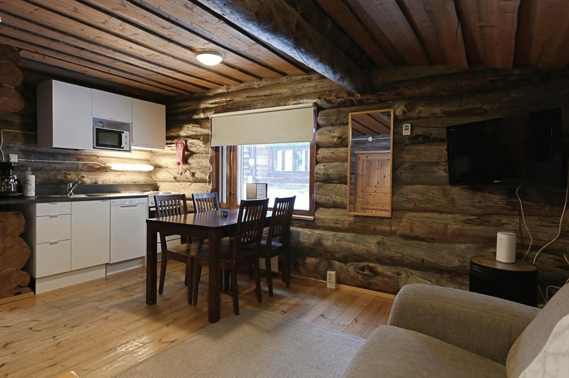 Classic Log Cabin Ski-In Ski-Out 列维 外观 照片