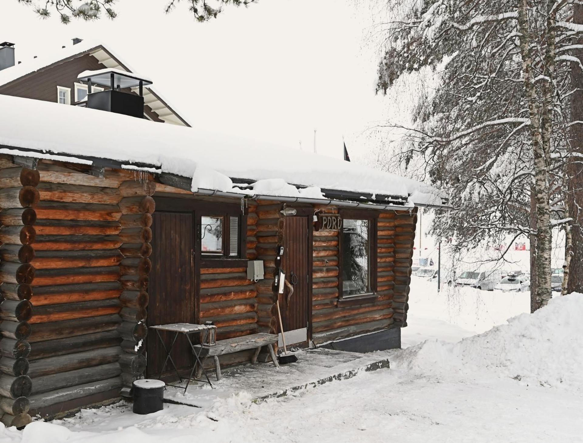 Classic Log Cabin Ski-In Ski-Out 列维 外观 照片