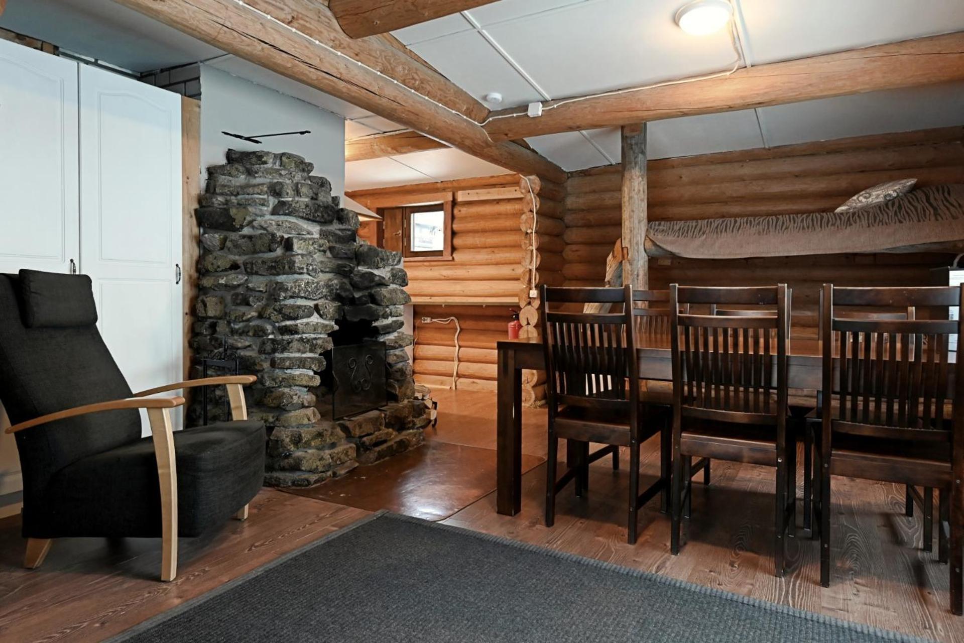 Classic Log Cabin Ski-In Ski-Out 列维 客房 照片