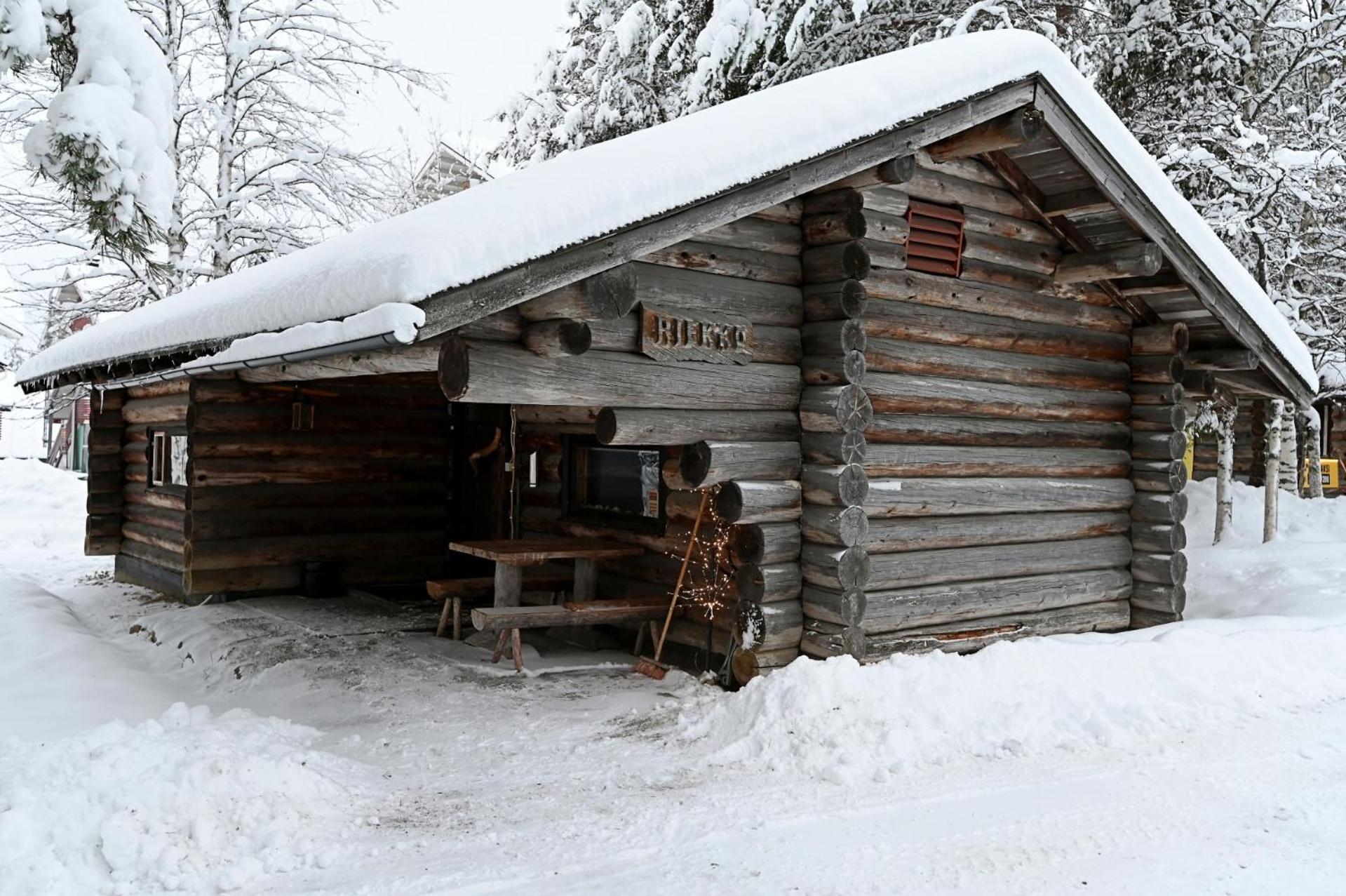 Classic Log Cabin Ski-In Ski-Out 列维 外观 照片