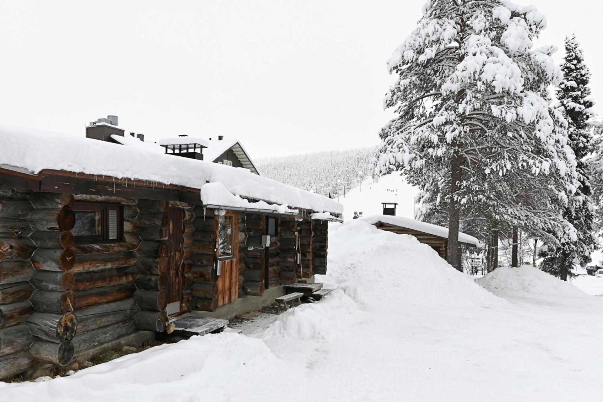 Classic Log Cabin Ski-In Ski-Out 列维 客房 照片
